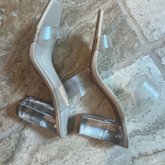 Nordstrom BP Clear Heels size 10 - Picture 3 of 4